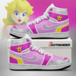 Peach Princess Super Mario AJ1 Shoes
