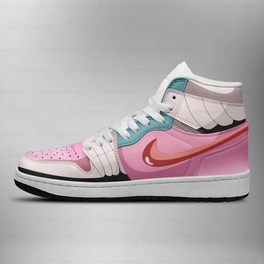 Pink Butterfree - Pokemon Shiny AJ1 Shoes - Image 3