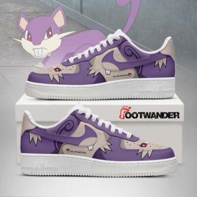 Rattata - Pokemon Shiny AF1 Shoes