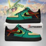Rayquaza Mega - Pokemon Shiny AF1 Shoes