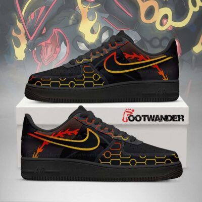Shiny Rayquaza Mega - Pokemon Shiny AF1 Shoes