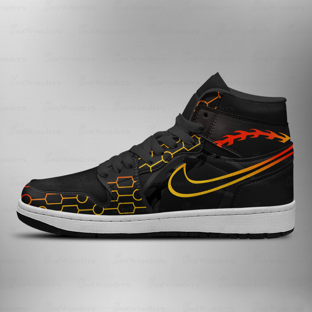 Shiny Rayquaza Mega - Pokemon Shiny AJ1 Shoes - Image 3