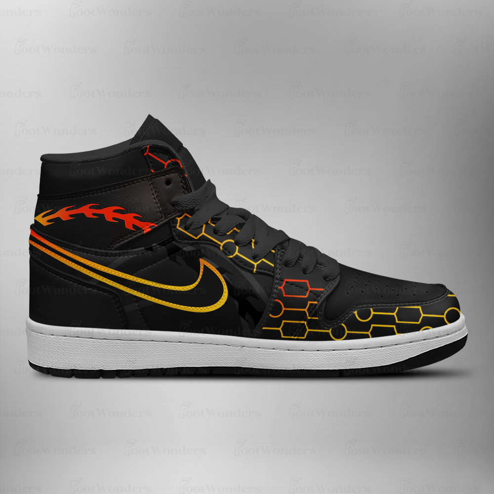 Shiny Rayquaza Mega - Pokemon Shiny AJ1 Shoes - Image 2