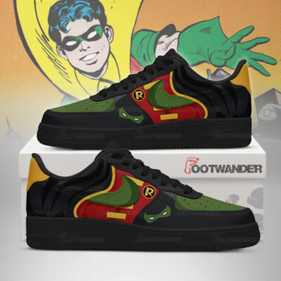 Robin Hood Jason Todd - DC AF1 Shoes