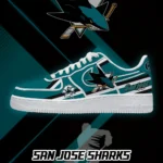 San Jose Sharks - National Hockey League AF1 Shoes