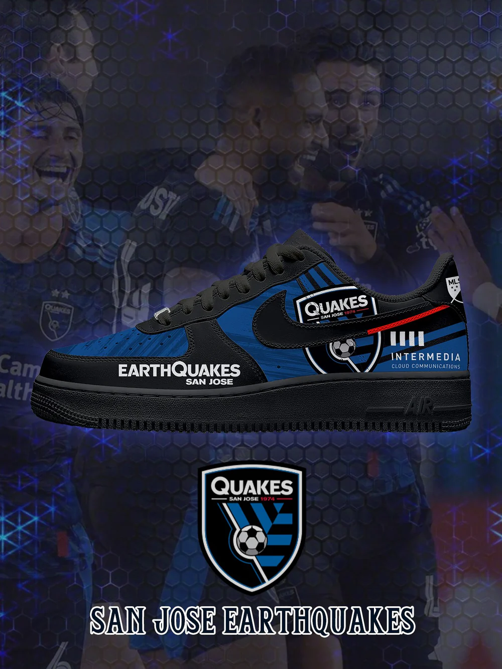 San Jose - Major League Soccer AF1 Shoes