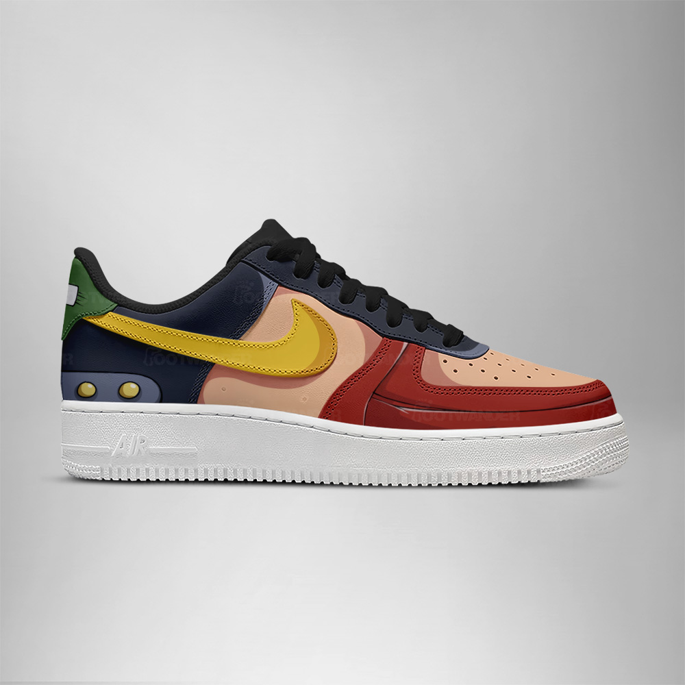 Sanji - One Piece Live Action AF1 Shoes - Image 2