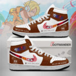 Sanji Wanted - One Piece AJ1 Shoes