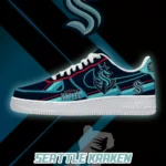 Seattle Kraken - National Hockey League AF1 Shoes