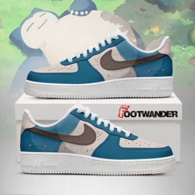 Snorlax - Pokemon Shiny AF1 Shoes