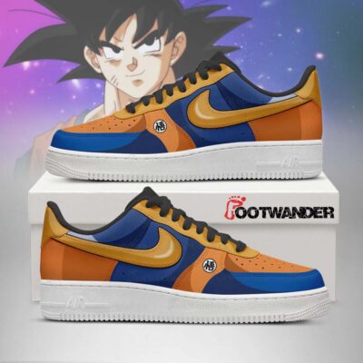 Son Goku - Dragon Ball AF1 Shoes