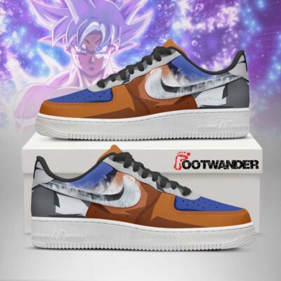 Son Goku Ultra Instinct Perfect - Dragon Ball AF1 Shoes