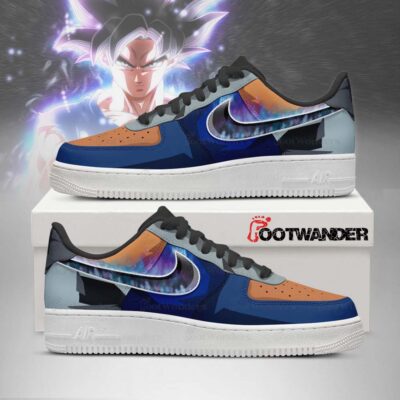 Son Goku Ultra Instinct Sign - Dragon Ball AF1 Shoes