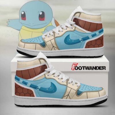 Squirtle - Pokemon Shiny AJ1 Shoes