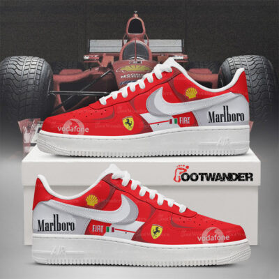 Michael Sumacher Ferrari  Formula 1 AF1 Shoes
