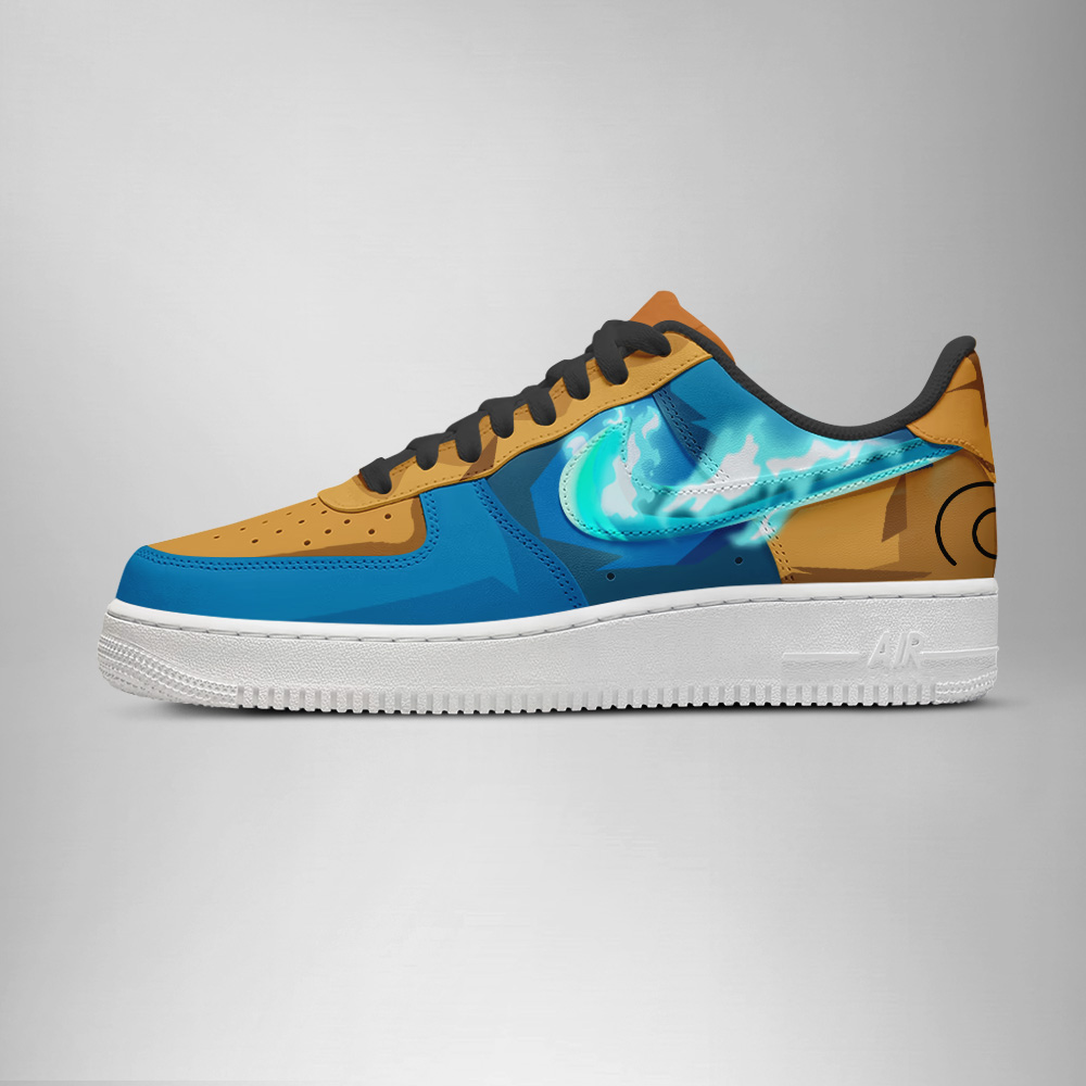Son Goku Super Saiyan Blue - Dragon Ball AF1 Shoes - Image 3