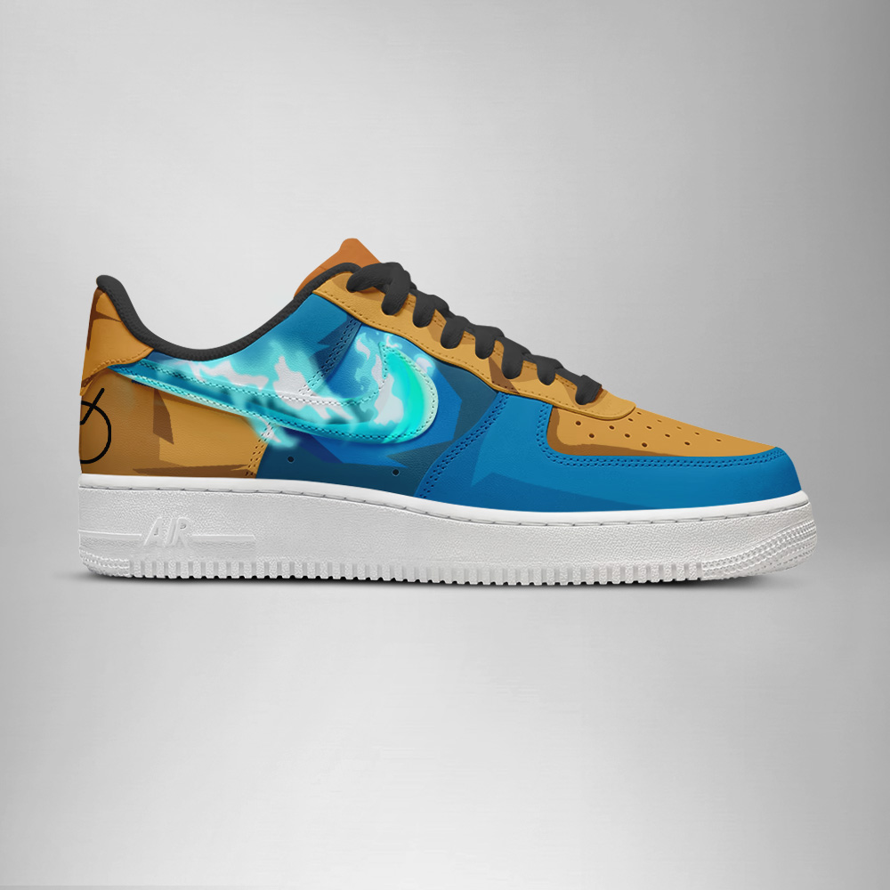 Son Goku Super Saiyan Blue - Dragon Ball AF1 Shoes - Image 2