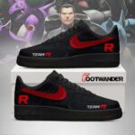 Team Rocket - Pokemon Shiny AF1 Shoes