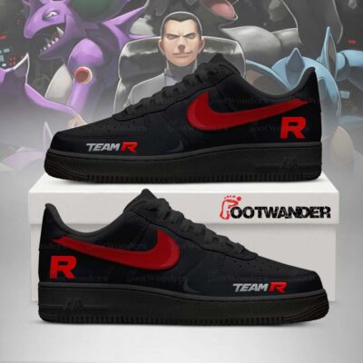 Team Rocket - Pokemon Shiny AF1 Shoes