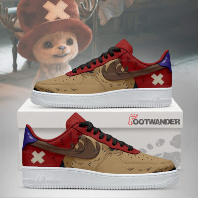 Tony Chopper - One Piece Live Action AF1 Shoes