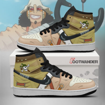 Ussop - One Piece AJ1 Shoes
