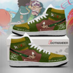 Ussop wanted - One Piece AJ1 Shoes