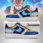 Vegeta Super Saiyan Blue - Dragon Ball AF1 Shoes