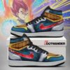 Vegeta Super Saiyan God - Dragon Ball AJ1 Shoes