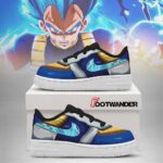 Vegeta super saiyan blue - Dragon Ball AF1 Shoes