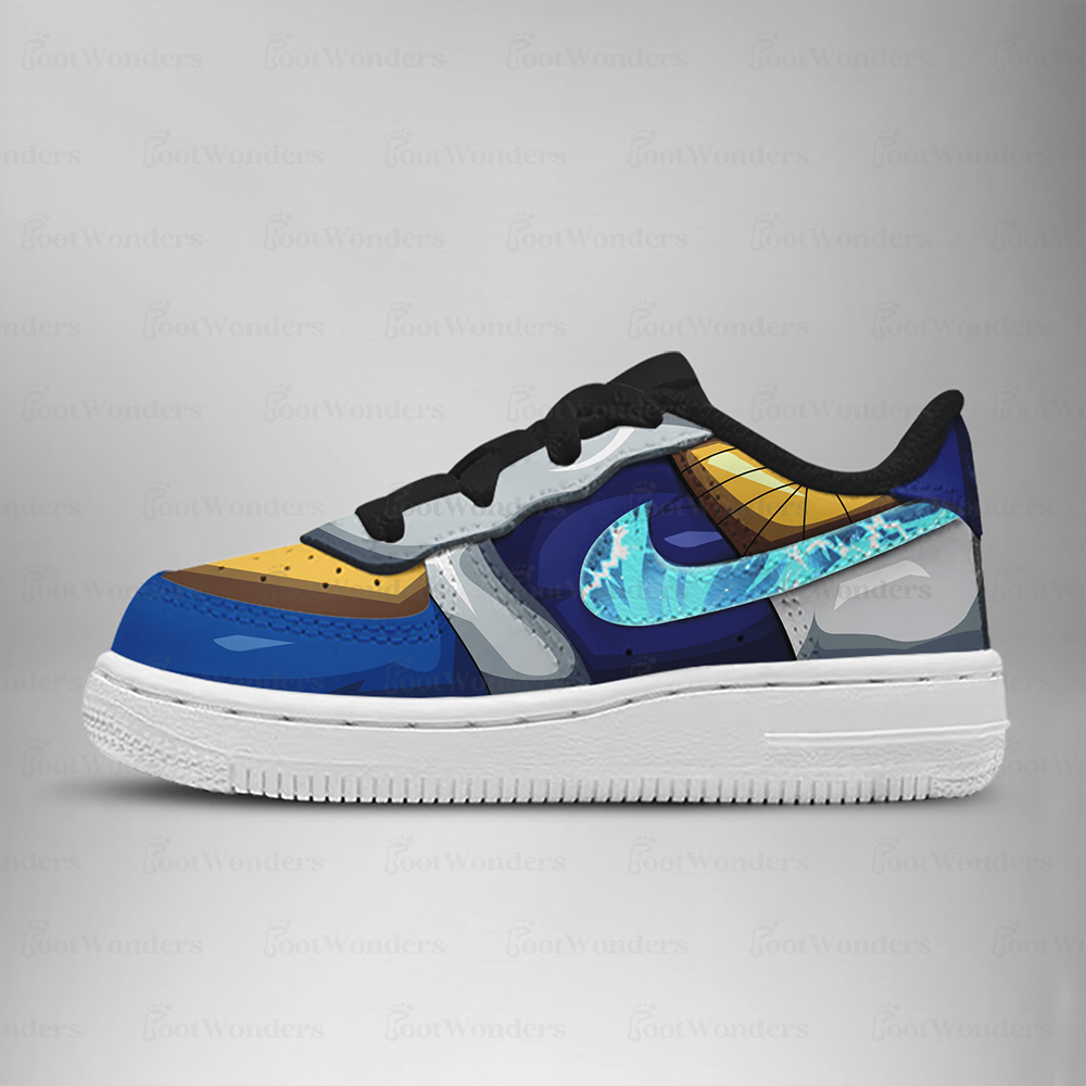 Vegeta super saiyan blue - Dragon Ball AF1 Shoes - Image 2
