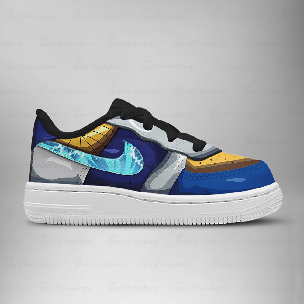Vegeta super saiyan blue - Dragon Ball AF1 Shoes - Image 3