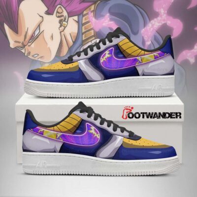 Vegeta ultra ego V2 - Dragon Ball AF1 Shoes