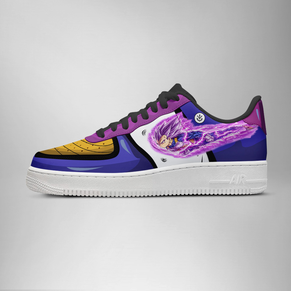 Vegeta ultra ego - Dragon Ball AF1 Shoes - Image 3