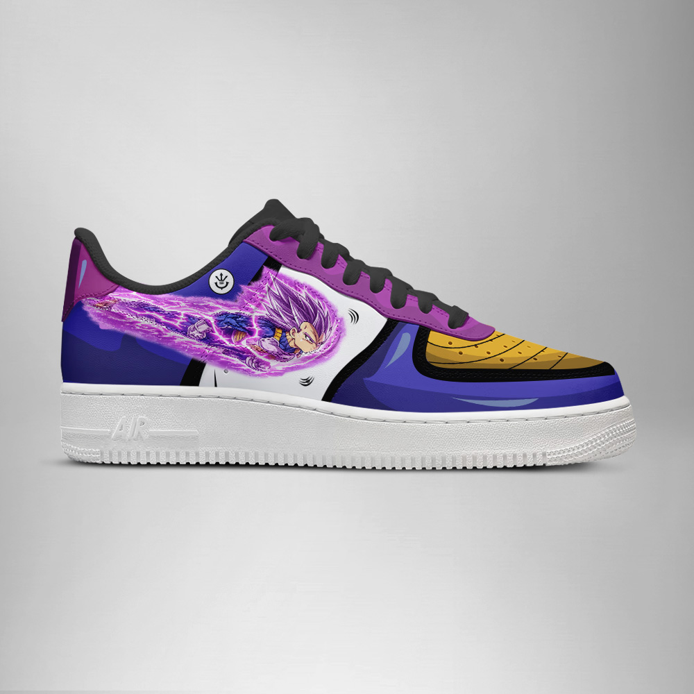 Vegeta ultra ego - Dragon Ball AF1 Shoes - Image 2
