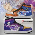 Vegeta ultra ego x Goku ultra - Dragon Ball AJ1 Shoes