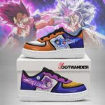 Vegeta ultra ego x Goku ultra - Dragon Ball AF1 Shoes