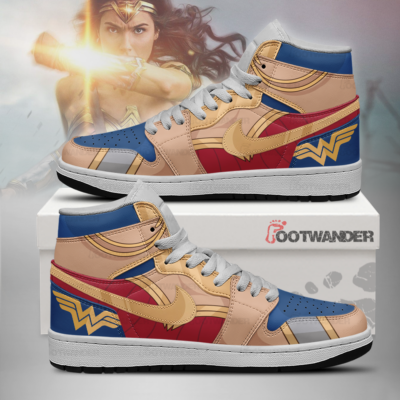 Wonder Woman - DC AJ1 Shoes