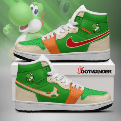 Yoshi Super Mario AJ1 Shoes