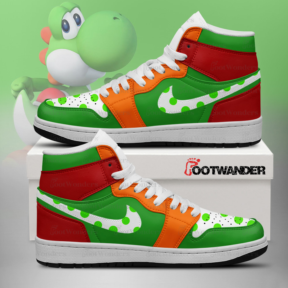 Yoshi V2 Super Mario AJ1 Shoes