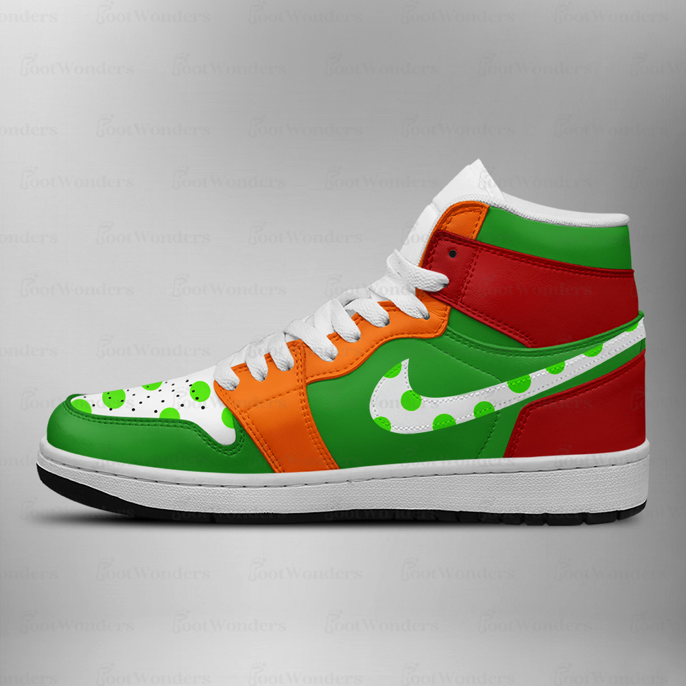 Yoshi V2 Super Mario AJ1 Shoes - Image 3