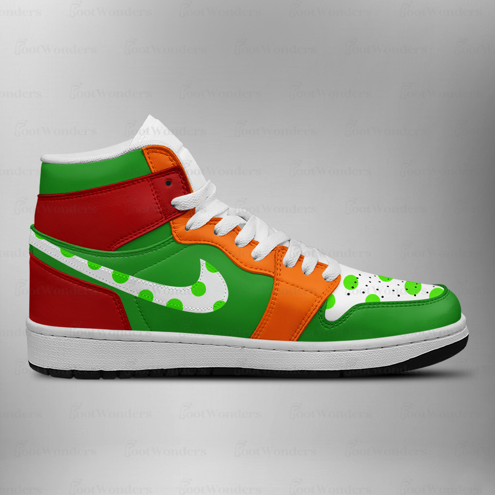 Yoshi V2 Super Mario AJ1 Shoes - Image 2