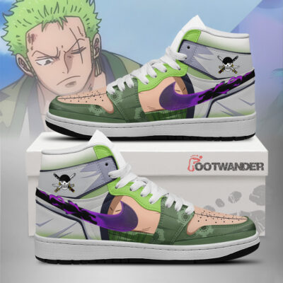 Zoro V3 - One Piece AJ1 Shoes