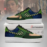 Zoro - One Piece Live Action AF1 Shoes