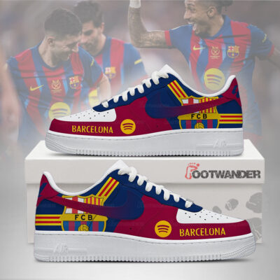 Barcelona  - La Liga AF1 Shoes