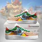 Bowser - Super Mario AF1 Shoes