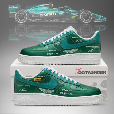 Aston Martin Aramco Formula One Team - Formula 1 AF1 Shoes
