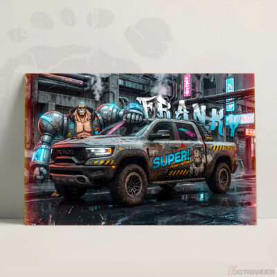 Franky- One Piece Canvas - Poster