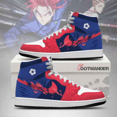 Hyoma Chigiri Blue Lock AJ1 Shoes