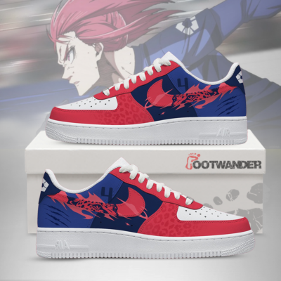 Hyoma Chigiri Blue Lock AF1 Shoes