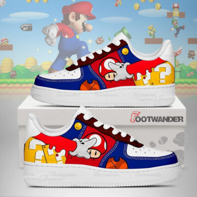 Mario - Super Mario AF1 Shoes